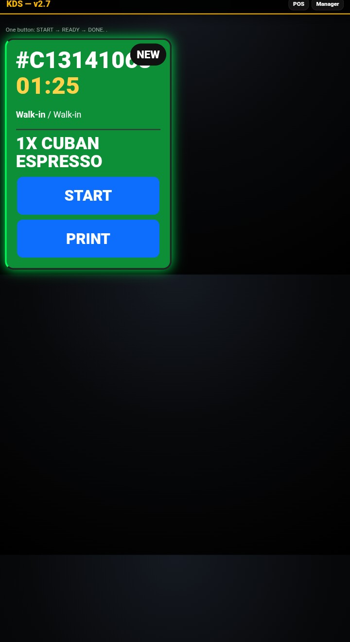 Kitchen Display System